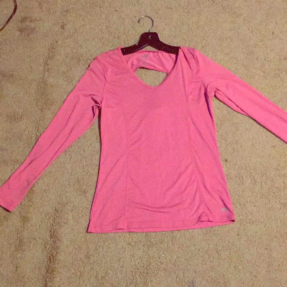 Pink long sleeve shirt